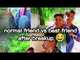 normal friend vs best friend after