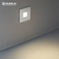Modern Indoor Home Fancy 1w Foot Lamp Recessed Led Step Lights Stair Wall Light View Living Room Porch Pathway 1w Led Stair Wall Lamps Passun Product Details From Zhongshan Passun Lighting Factory