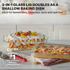 Glass Baking Dish With Glass Lid