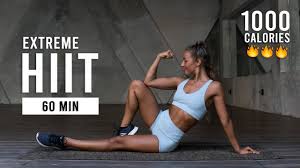 60 min extreme hiit workout for fat