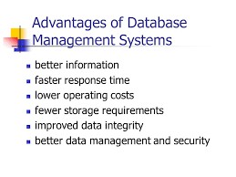 So these were some common advantages of database management system (dbms). Database Software File Management Systems Database Management Systems Ppt Download