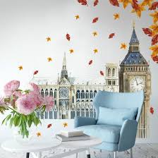 Autumn Leaves Wall Decal Sticker