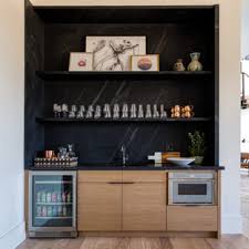 Gallery of 42 top small home bar cabinets, sets and wine bars made from oak, birch, walnut, cherry wood and more (2021!). 75 Beautiful Rustic Single Wall Home Bar Pictures Ideas July 2021 Houzz