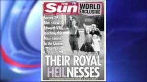 British tabloid "The Sun" publishes footage of young Queen Elizabeth giving  Nazi salute - ABC7 New York