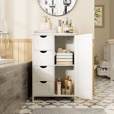 homall wooden bathroom cabinet