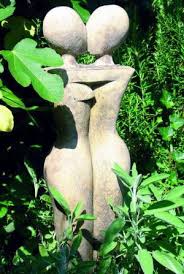 Stone Sculpture Garden Statue