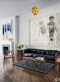 black sofa ideas for your living room