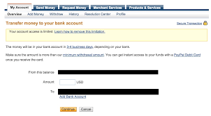Check your details again and select confirm and pay. How To Withdraw Money From Limited Paypal Account Techwalls