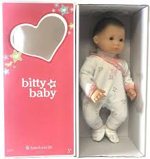 The collection is varied with different skill levels and. Amazon Com American Girl Bitty Baby Doll Light Skin Brown Hair Green Eyes Bb9 Toys Games