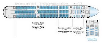 Vietnam Airlines Boeing 777 200er Aircraft Seating Chart