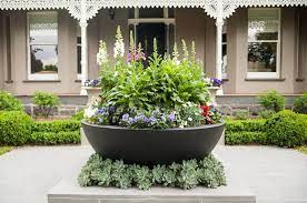 Potted Plants Outdoor Large Bowl Planters