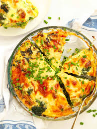 crustless quiche easy vegetarian recipe