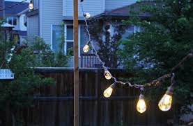 String Lights In Your Backyard