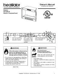 Silh20e B Manual Fire Parts Com