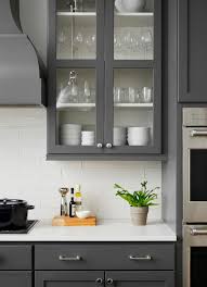 dark gray kitchen cabinets trending for