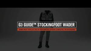 Simms G3 Guide Stockingfoot Cinder