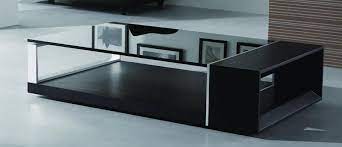 Contemporary Coffee Table With Black