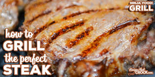 The grill that sears, sizzles, and air fry crisps. How To Grill Steak Ninja Foodi Grill Recipes That Crock