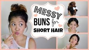 And short hair is more clean looking and easy to manage. 25 Stunning Messy Buns For Short Hair 2021 Trends