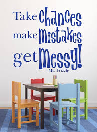 Quote Wall Decals Take Chances Make