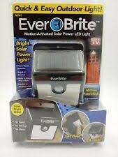 Everbrite Solar Powered Wireless Led Outdoor Light As Seen On Tv For Sale Online