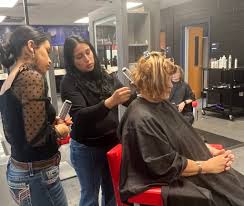 students become hairstylist during four