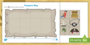 Free Pirate Treasure Map Template