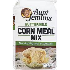 aunt jemima corn meal mix 60 oz grain