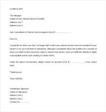 Termination Letter Template Free Termination Letter Format Free Word