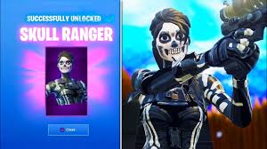 Skull ranger fortnite skin hq wallpapers. New Skull Ranger Skin Gameplay Fortnite Battle Royale Skull Ranger Female Skull Trooper Youtube
