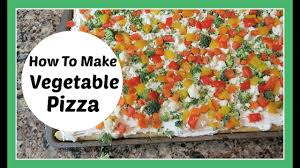 veggie pizza easy appetizer
