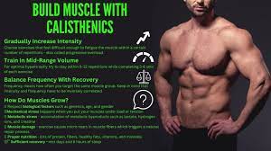 how to build muscle with calisthenics