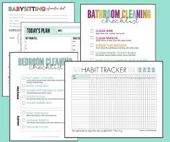 Free Customizable Chore Chart For Kids The Incremental Mama