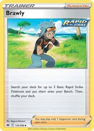 While the pokémon trading card game is very much alive and thriving, nothing can compare to the thrill of gathering the original cards during its heyday in the late. Brawly Swsh06 Chilling Reign Pokemon Tcgplayer Com