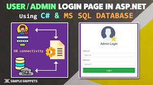 multi user login page with asp net with