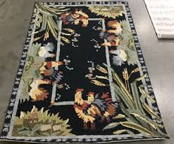 Wool Blend French Rectangle Area Rugs