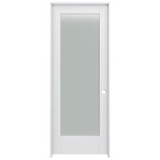 frosted glass solid core primed mdf