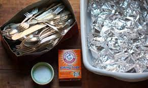 how to polish silver in a baking soda