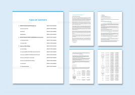 Survey Report Template In Word Google Docs Apple Pages