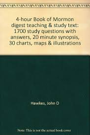 4 Hour Book Of Mormon Digest Teaching Study Text 1700