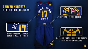 Put this jersey on my body immediately! Nike S New Nuggets Jerseys Join Denver S Mile High Club Basketballbuzz