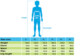 Size Guide Crazy Kids