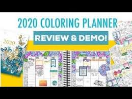 The printable version is perfect if you're a passionate planner with a the digital version brings the enjoyment of paper planning to your tablet or devices, saving space and reducing paper waste, while being. 2020 Digital Coloring Planner Review Demo Youtube