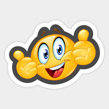 Thumbs up Emoji - Emoji - Sticker | TeePublic