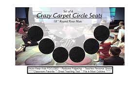 children s crazy carpet circle seats