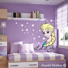 Elsa Frozen Custom Girls Wall Decals