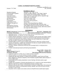 Administrative Assistant Skills Resume As Well Medical With Examples