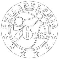 Lebron james and the cleveland cavaliers are headed back to the nba. Philadelphia 76ers Logo Sports Coloring Pages Philadelphia 76ers Logo 76ers Logo