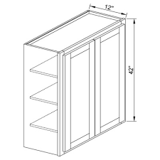 W3642b 42 Double Door Wall Cabinet