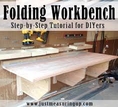 A Diy Folding Workbench 6 Gardening